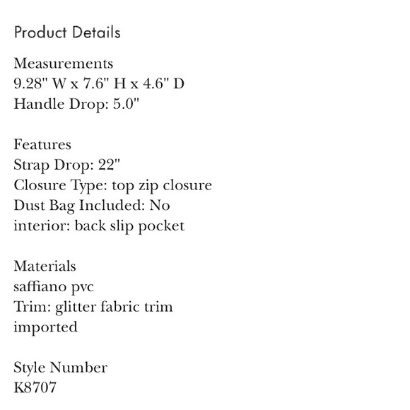 🍋Kate Spade Flash Glitter Satchel - Picture 10 of 10